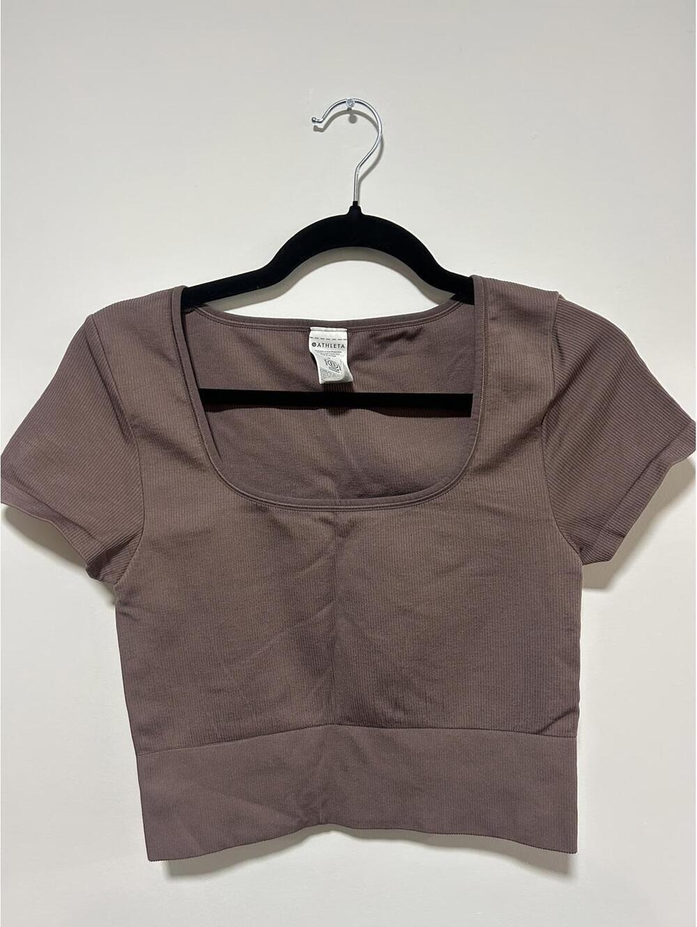 Athleta Scoop Front Tight Tee